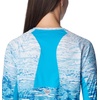 image:imageColumbia Womens Super Tidal Tee Long SleeveOcean Blue Digiscale Fade