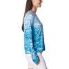 image:imageColumbia Womens Super Tidal Tee Long SleeveOcean Blue Digiscale Fade
