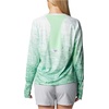 image:imageColumbia Womens Super Tidal Tee Long SleeveOcean Mint Digiscale Fade