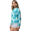image:imageColumbia Womens Super Tidal Tee Long SleeveOcean TealHazyblooms
