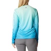 image:imageColumbia Womens Super Tidal Tee Long SleeveOpal Blue  Pfg Gradient