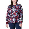 image:imageColumbia Womens Super Tidal Tee Long SleeveRed Spark Shorebreak