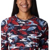 image:imageColumbia Womens Super Tidal Tee Long SleeveRed Spark Shorebreak