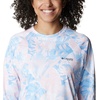 image:imageColumbia Womens Super Tidal Tee Long SleeveSatin Pink Philo Palms