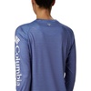 image:imageColumbia Womens Super Tidal Tee Long SleeveStormy Blue Wild Stripes Print
