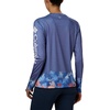 image:imageColumbia Womens Super Tidal Tee Long SleeveStormy Blue Wild Stripes Print