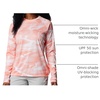 image:imageColumbia Womens Super Tidal Tee Long SleeveTiki Pink Undulating
