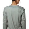 image:imageColumbia Womens Super Tidal Tee Long SleeveTiki Pink Wild Stripes Print