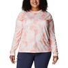 image:imageColumbia Womens Super Tidal Tee Long SleeveTiki PinkAuroras Print