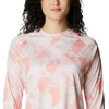 image:imageColumbia Womens Super Tidal Tee Long SleeveTiki PinkAuroras Print