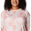image:imageColumbia Womens Super Tidal Tee Long SleeveTiki PinkAuroras Print