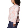 image:imageColumbia Womens Super Tidal Tee Long SleeveTiki PinkAuroras Print