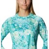 image:imageColumbia Womens Super Tidal Tee Long SleeveTropic Water Batik Floral Print