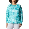 image:imageColumbia Womens Super Tidal Tee Long SleeveTropic Water Fish Frenzy Print