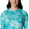 image:imageColumbia Womens Super Tidal Tee Long SleeveTropic Water Fish Frenzy Print