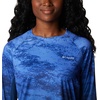 image:imageColumbia Womens Super Tidal Tee Long SleeveViolet Sea Camo Gradient