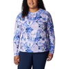 image:imageColumbia Womens Super Tidal Tee Long SleeveViolet Sea Philo Palms