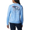 image:imageColumbia Womens Tidal Tee PFG Fish Star Long SleeveAgate BlueFish Star Tropamix
