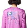 image:imageColumbia Womens Tidal Tee PFG Fish Star Long SleeveBright LavenderFish Star Splashflora