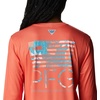 image:imageColumbia Womens Tidal Tee PFG Fish Star Long SleeveCorangeFish Star Tropamix