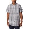 image:imageColumbia Mens Rapid Rivers II Short Sleeve Shirt Columbia Grey Plaid XXLarge