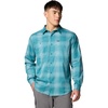 River Blue Large Blur Check