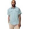 image:imageColumbia Mens Utilizer Ii Solid Short Sleeve ShirtCrushed Blue