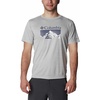 image:imageColumbia Mens Zero Rules Short Sleeve Graphic ShirtColumbia Grey HeatherFractal Peaks Grx