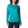 image:imageColumbia Tidal Tee PFG Fish Flag Long SleeveTropic WaterLime Glow Gradient