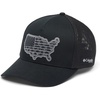 image:imageColumbia UnisexAdult PFG Statetriot Mesh Ball CapBlackBlackUsa Patch