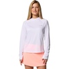 image:imageColumbia Womens Pfg Tidal Tee II HoodieAgateSatin Pink Logo