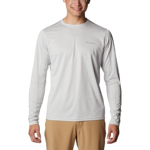 image:imageColumbia Mens Alpine Chill Zero Long SleeveHiking ShirtWhite Heather