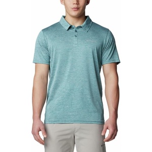 image:imageColumbia Mens Columbia Hike PoloHiking ShirtCloudburst Heather