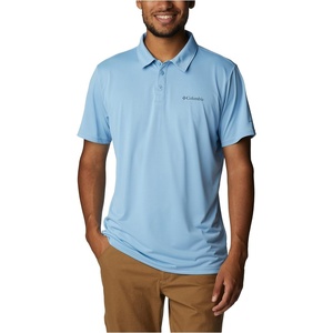 image:imageColumbia Mens Columbia Hike PoloHiking ShirtJet Stream