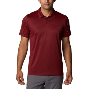 image:imageColumbia Mens Columbia Hike PoloHiking ShirtRed Jasper