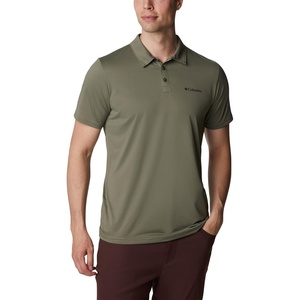 image:imageColumbia Mens Columbia Hike PoloHiking ShirtStone Green