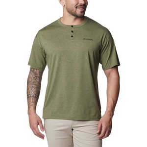 image:imageColumbia Mens Coral Ridge Performance Short SleeveHiking ShirtMosstone