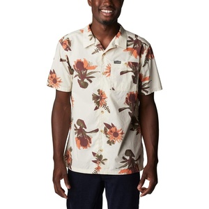 image:imageColumbia Mens Pine Canyon Short SleeveHiking ShirtChalk Staycation