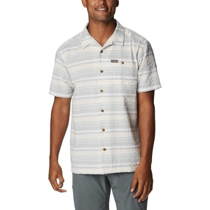 image:imageColumbia Mens Pine Canyon Short SleeveHiking ShirtColumbia Grey Stripe