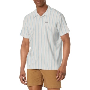 image:imageColumbia Mens Sage Springs Linen Short SleeveSea Salt Strolling Stripe