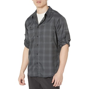 image:imageColumbia Mens Silver Ridge Utility Lite Plaid Long SleeveShark Trail Crossing Plaid