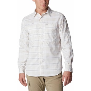 image:imageColumbia Mens Silver Ridge Utility Lite Plaid Long SleeveWhite Trail Crossing Plaid