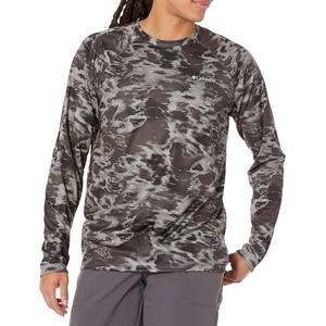 image:imageColumbia Mens Summerdry Printed Long SleeveBlack Natureal Waves