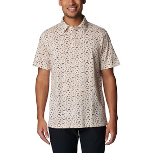 image:imageColumbia Mens Thistletown Ridge Polo Sp21Chalk  Makin Tracks Print