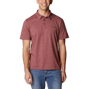 image:imageColumbia Mens Thistletown Ridge Polo Sp21Red Jasper Heather