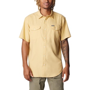 image:imageColumbia Mens Utilizer Ii Solid Short Sleeve ShirtLight Camel