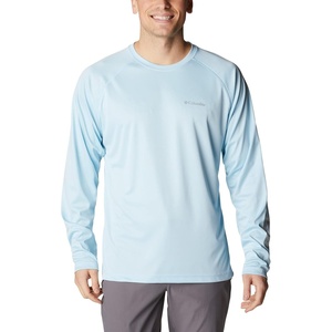 image:imageColumbia Terminal Tackle PFG Destination Long SleeveSky Blue HeatherWhite Logo