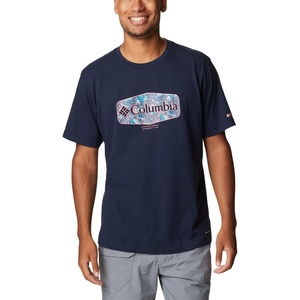 image:imageColumbia Thistletown Hills Short SleeveCollegiate Navy HthrWanderland Graphic