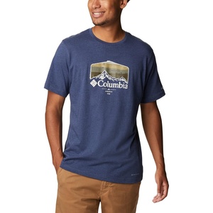 image:imageColumbia Thistletown Hills Short SleeveDark Mountain HeatherHikers Graphic