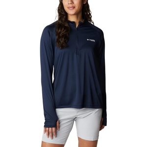 image:imageColumbia Tidal Tee 14 ZipCollegiate NavyWhite Logo